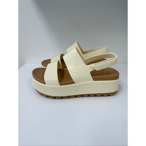 Reef Women's Water Vista Higher Sandal 8 Cloud Ivory Double Strap Ankle